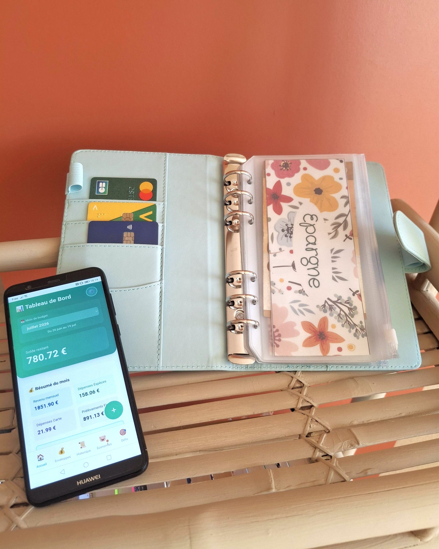 📱+📒 Le Kit "Comptiz" (Application Comptiz Premium + Portefeuille + Etiquettes)