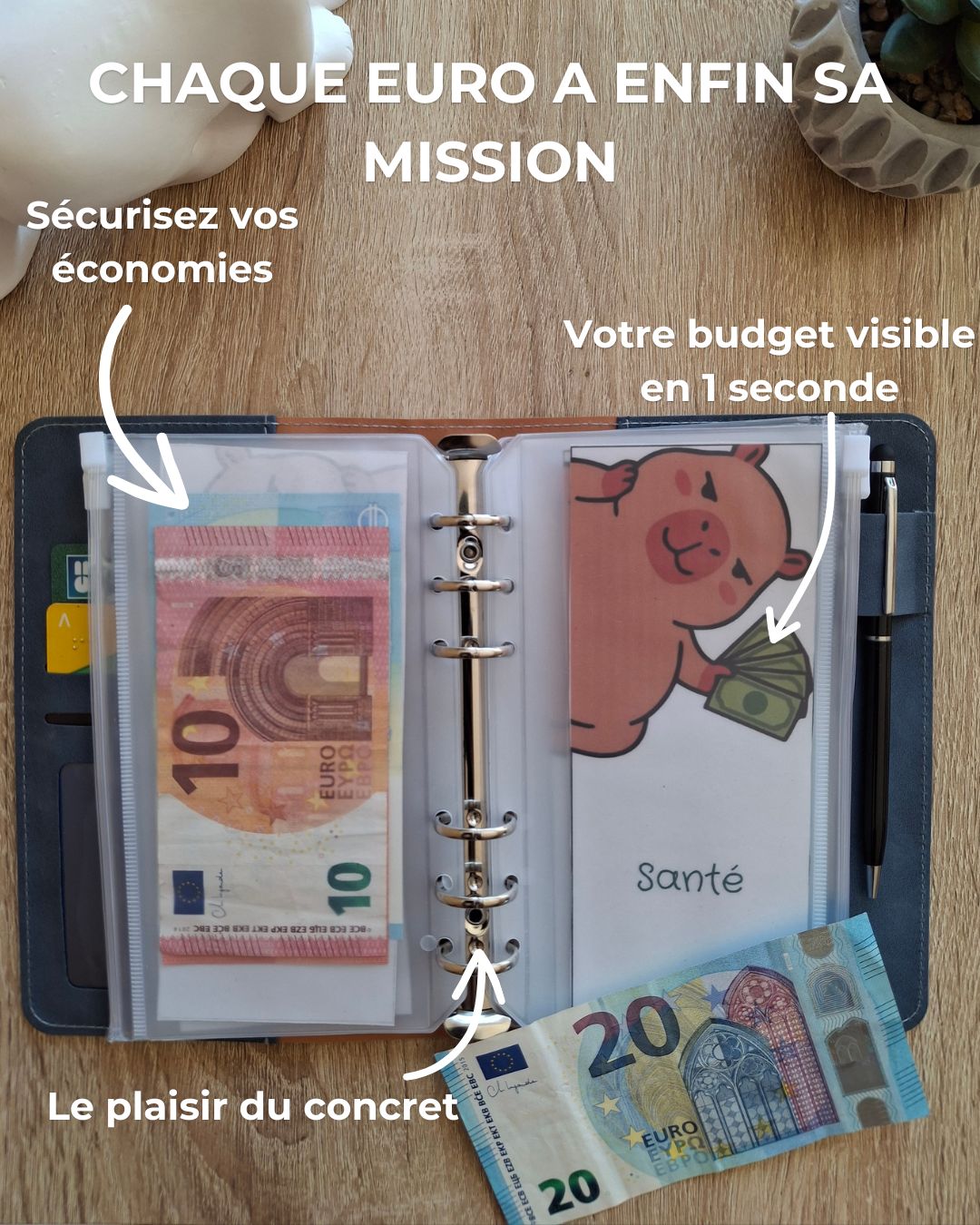 📱+📒 Le Kit "Comptiz" (Application Comptiz Premium + Portefeuille + Etiquettes)